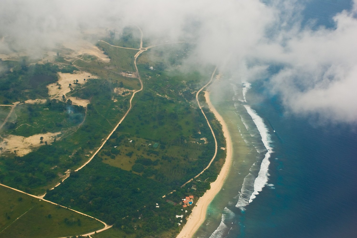 A coastline in Vanuatu