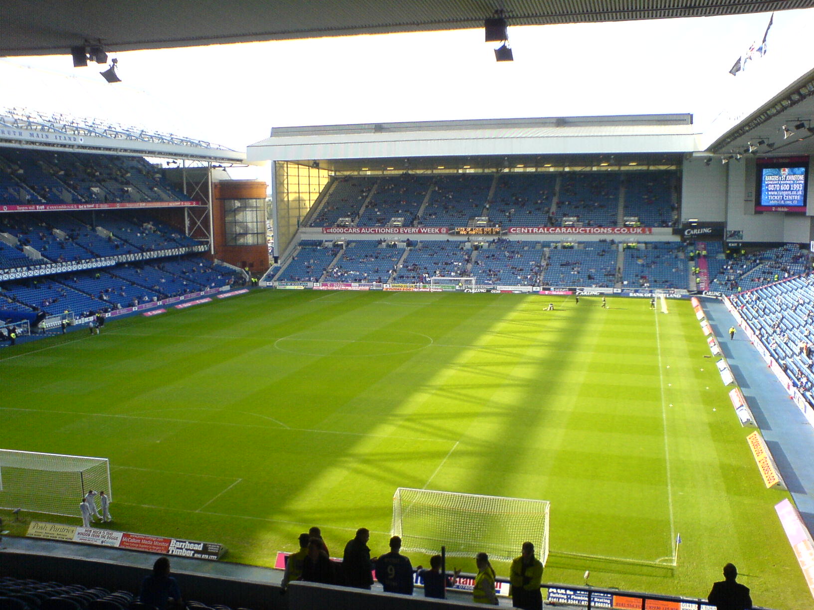 Ibrox Stadium in Glasgow