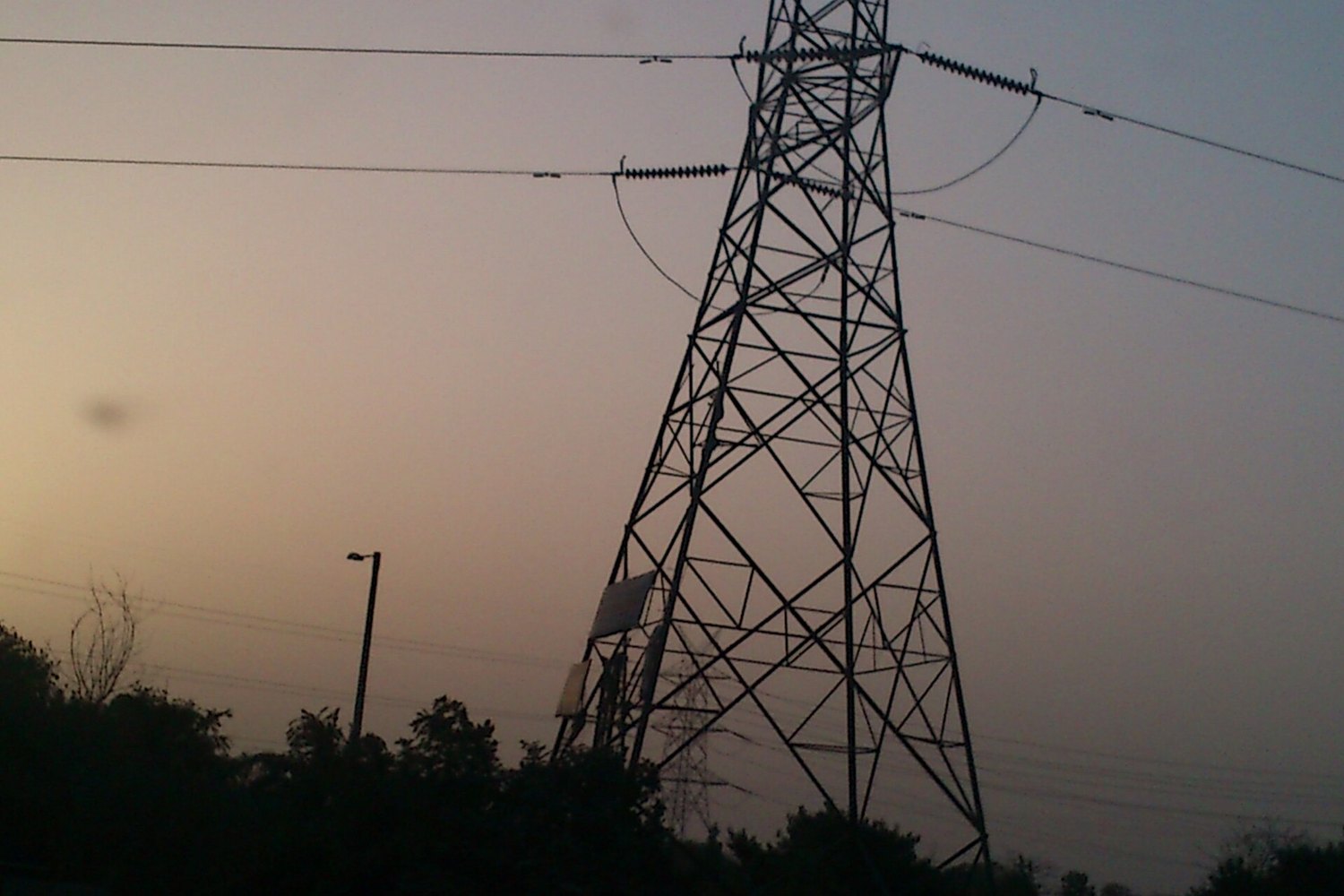 Electricity transmission towers