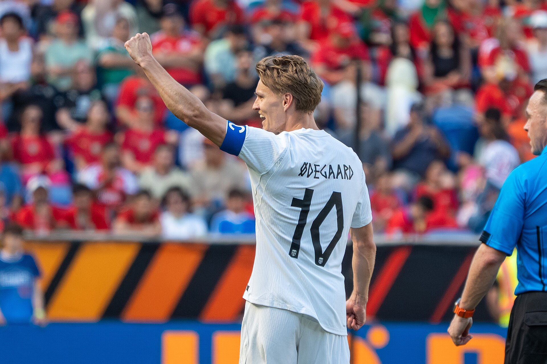 Arsenal captain Martin Odegaard