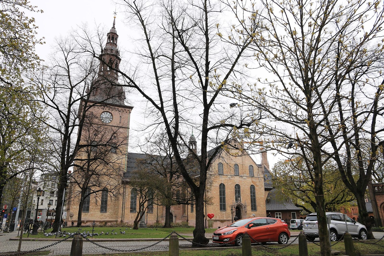 Oslo Cathedral, where the funeral of King Harald V was held