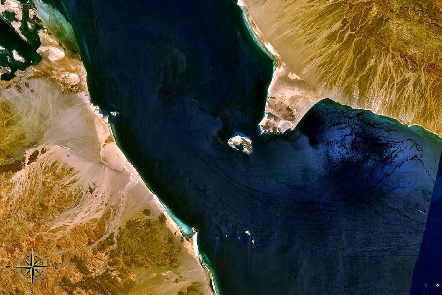 The Bab el-Mandeb strait