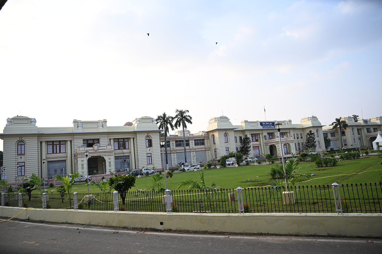 The Bihar Vidhan Sabha building in Patna